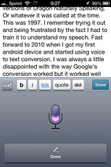 Siri Voice Recognition