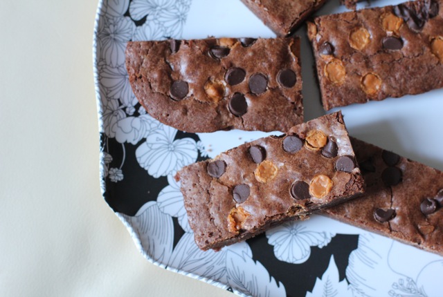 Brownies bars top by Chic n Cheap Living
