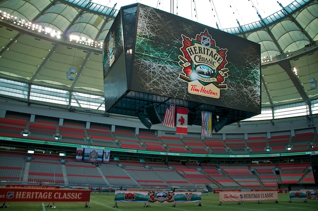 NHL Heritage Classic at BC Place