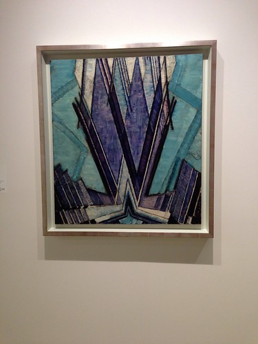 Frantisek Kupka, "Form of Blue" (1925), Guggenheim Museum