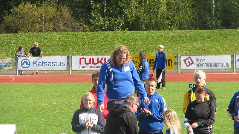 Jenni Penttilä, moukari. 22-vuotiaiden SM-kultaa 2013.