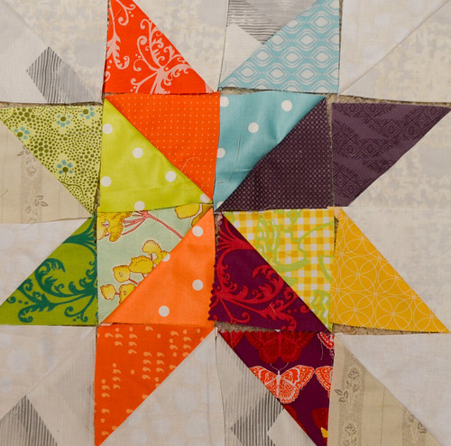 So many ways to quilt half square triangles