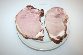01 - Zutat Kasseler / Ingredient smoked pork