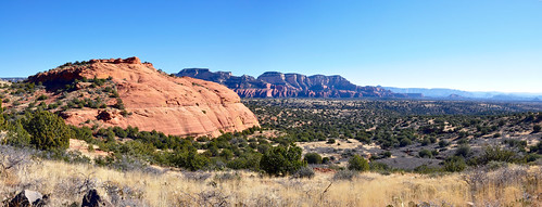 Robbers Roost Panorama by Coconino National Forest