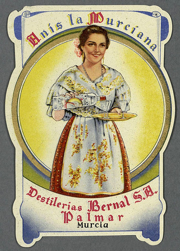 008-Etiquetas de bebidas. Figuras y retratos de mujeres-1890-1920- Biblioteca Digital Hispánica