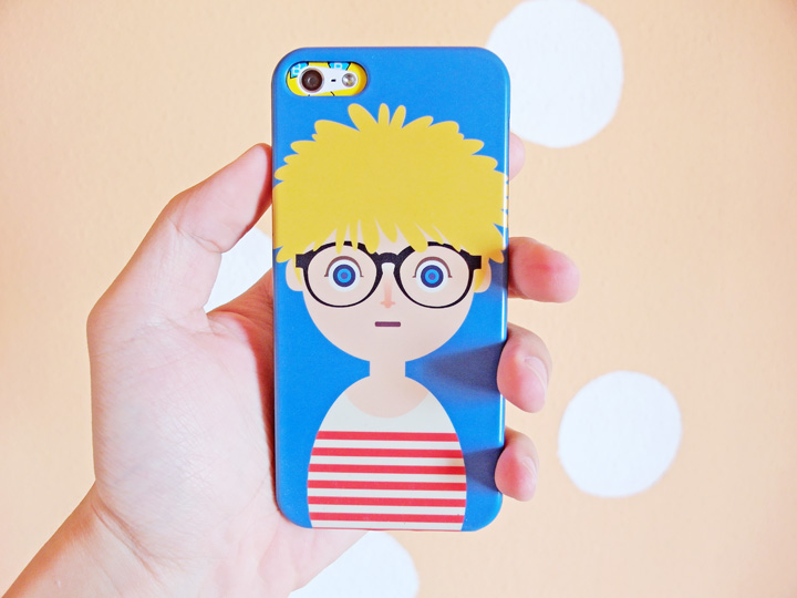 cute blonde guy iphone cover