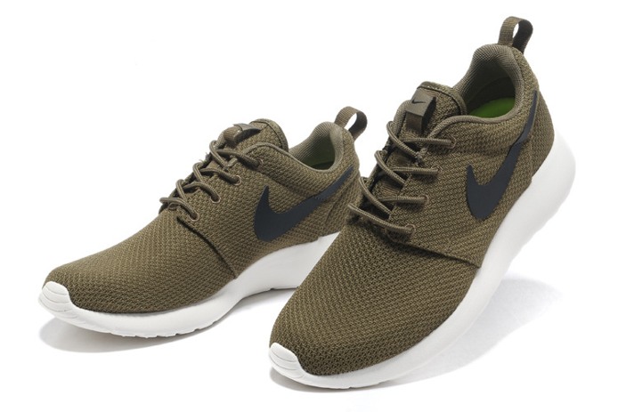 Nike_Roshe_Run_Mens_Shoes_Breathable_For_Summer_Army_Green_03