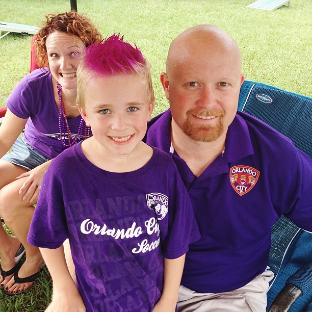 Things are gettin' crazy! Photobomb courtesy of @robju.  #pictapgo_app #orlandocitysoccer @heathpowell