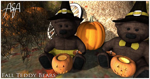 ::A&A:: Fall Teddy Bears by ::A&A:: Life is your creativity!