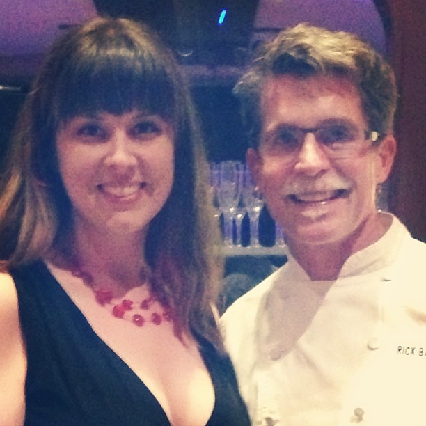 Oh, just hanging out with Rick Bayless. Like I do.