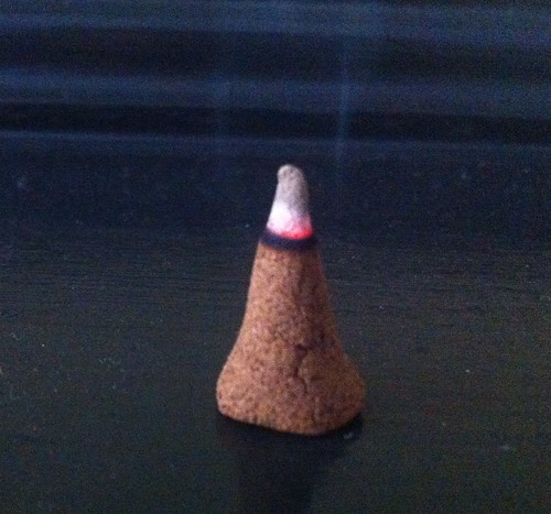 Burning Incense Cone