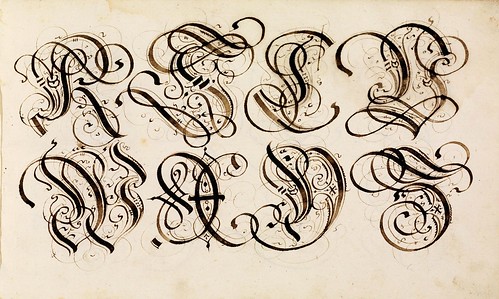 013-Kalligraphische Schriftvorlagen- 1626-1634- Johann Hering- Staatsbibliothek Bamberg