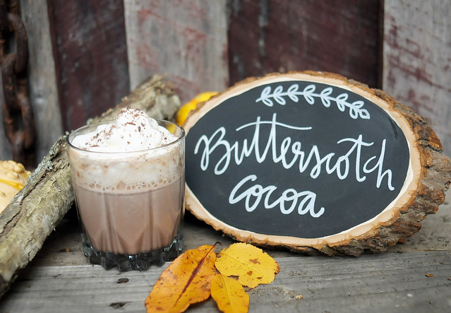 Hot Butterscotch Cocoa Cocktail - KaelahBee.com