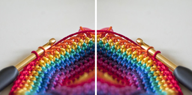 Rainbow Spiral Ball