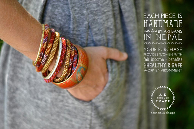 5 trade through trade bracelets ethical fashion sustainable style