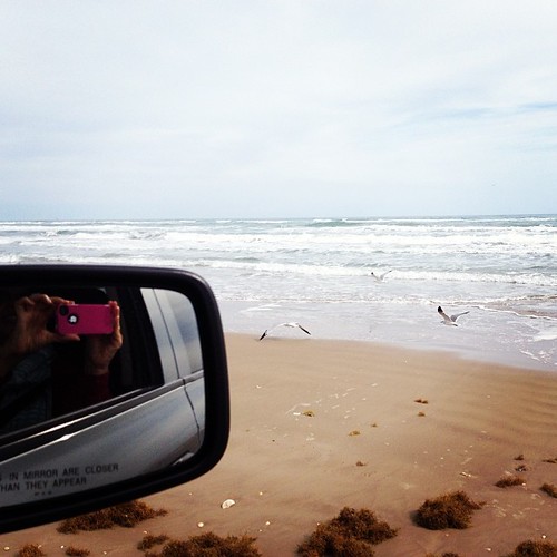 Yes friends and family, we're driving on the beach on Christmas  day! Merry Christmas, everyone!