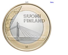 2012 Finland 5 Euro reverse