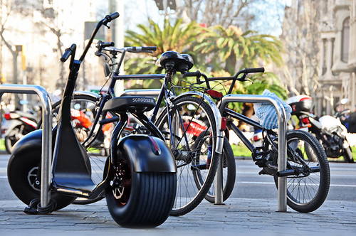 Scrooser – гибрид велосипеда и Segway превратит вас в городского серфера