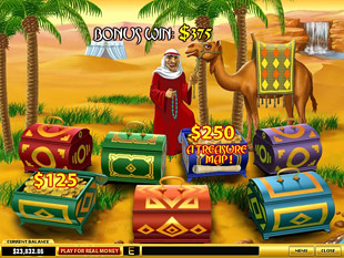 free Desert Treasure 2 bonus feature