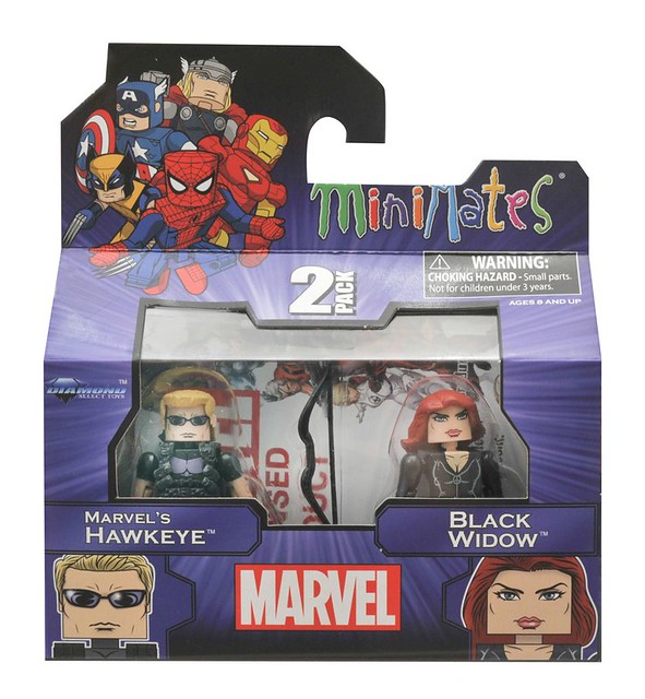 Marvel-Minimates-Toys-R-Us-Series-17-Hawkeye-Black-Widow