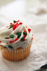 Christmassy Cupcake