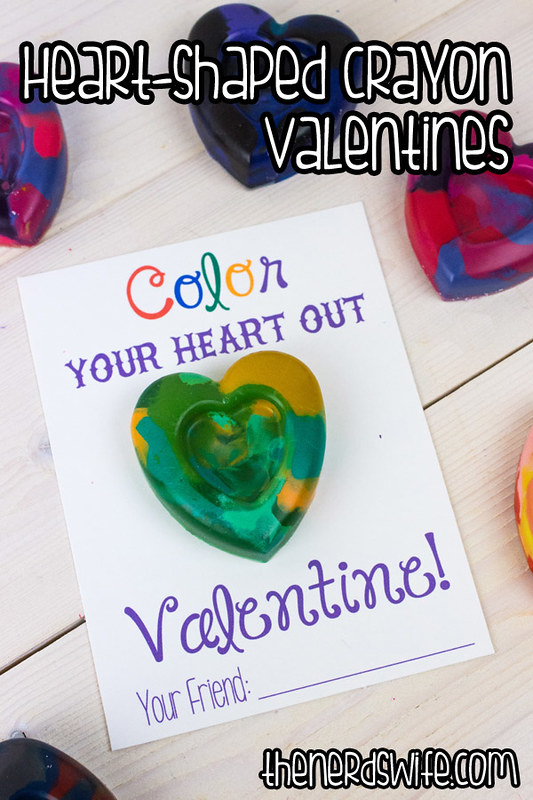 Heart Crayon Valentines
