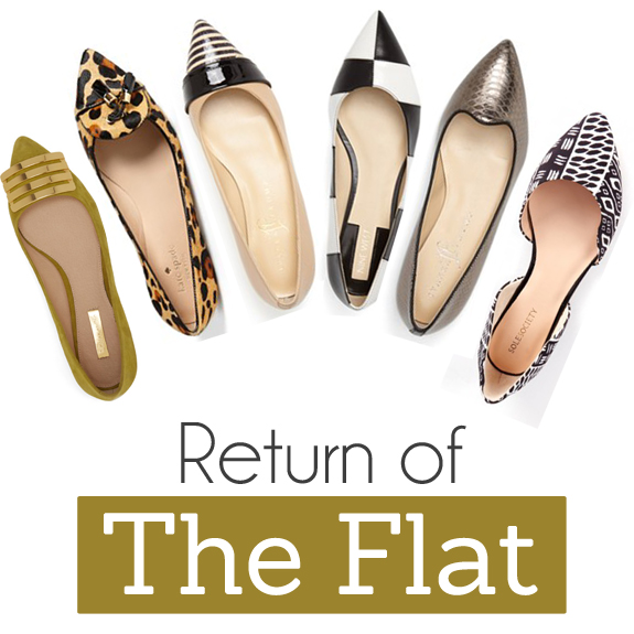 Spring 2014 Trend Pointed Toe Flats, Chic Flats