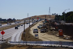 			Klaus Naujok posted a photo:	Highway 4 Widening Contruction Project. Eastward view from Hillcrest Avenue bridge.