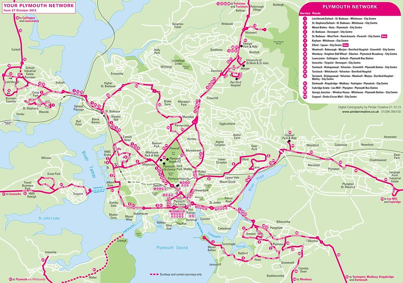 First Plymouth new map October 2013