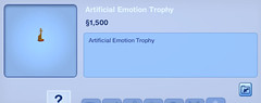 Artificial Emotion Trophy