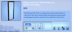 Clean and Clear Wall Window by Modern Arcology