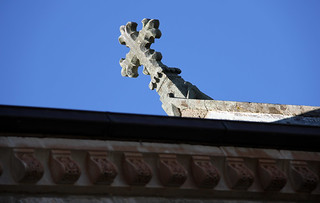 cross St Ignatius Church Sevenhill Clare Valley SA_3571