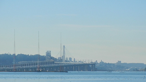 Bay Bridge - East Bay to SF, 22 December 2013 - 2