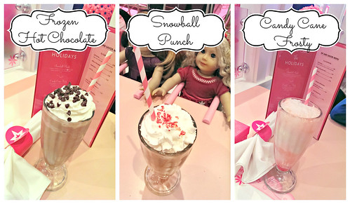 Holiday Drinks American Girl Cafe