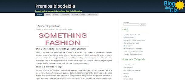 somethingfashion spanish fashionblogger, featured on, blog del día directory of blogs, interview