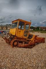 Aldeburgh Beach tractor