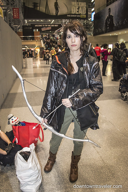 NY Comic Con Womens Costume Katniss Hunger Games