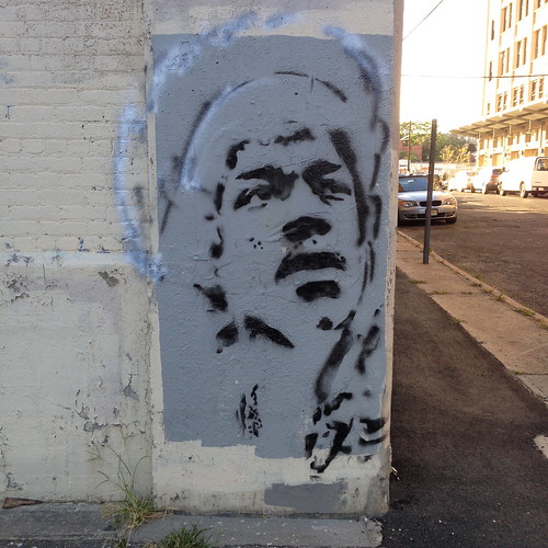 Jimi Hendrix street art, JC