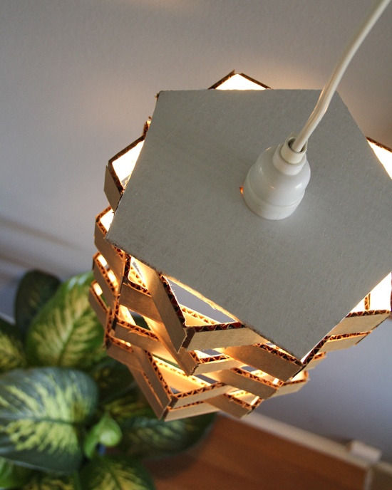 DIY-hanglamp-karton