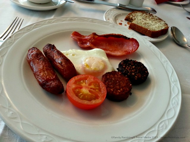 Irish Breakfast at Hotel Kilkenny, Kilkenny, Ireland