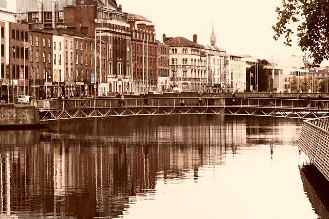The River Liffey, Dublin, Ireland