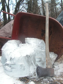 breaking ice