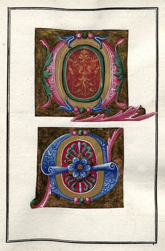 001-Álbum de las iníciales medievales - Pag 0009- Biblioteca Nacional de Polonia