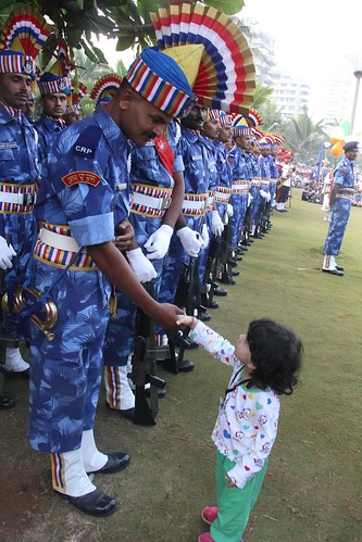 Jai Ho ,,Nerjis Thanks Our Armed Forces ,,,   65 Republic Day Bandra Bandstand  26 January 2014 by firoze shakir photographerno1