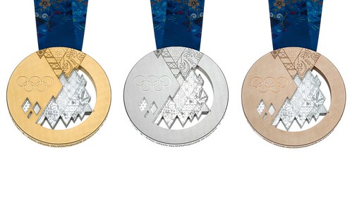 2014 Olympic medals