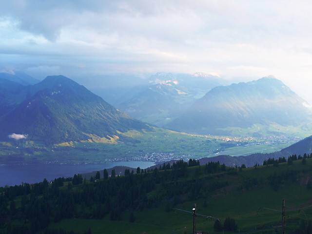 View from Summit of Rigi, Switzerland