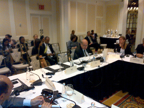 Secretary General Participates in Meeting on Haiti