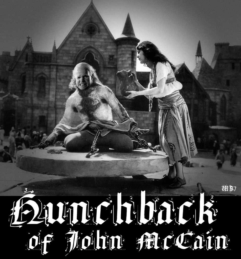 HUNCHBACK OF JOHN MCCAIN