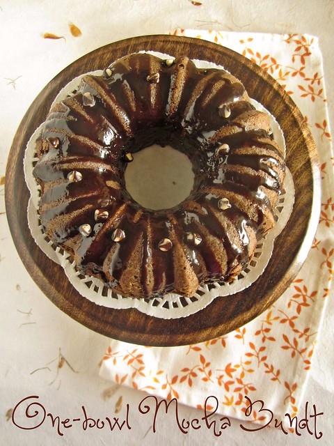 One-bowl Mocha Bundt Cake