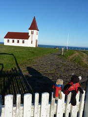 Rolly and Leiff in Iceland